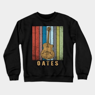 Oates Classic Name Vintage Styles Christmas 70s 80s 90s Crewneck Sweatshirt